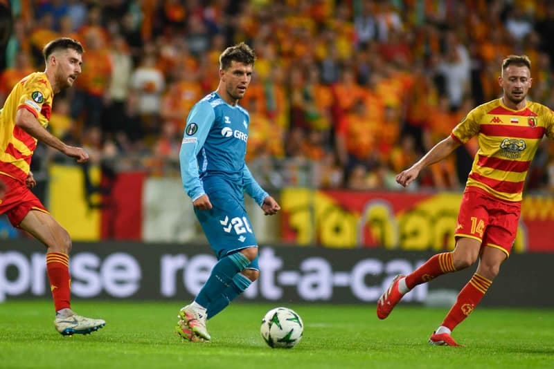 Football. UEFA Conference League. Jagiellonia Bialystok - Real Betis Balompie. 17.04.2025