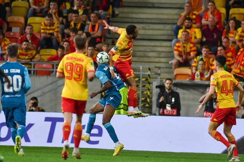 Football. UEFA Conference League. Jagiellonia Bialystok - Real Betis Balompie. 17.04.2025