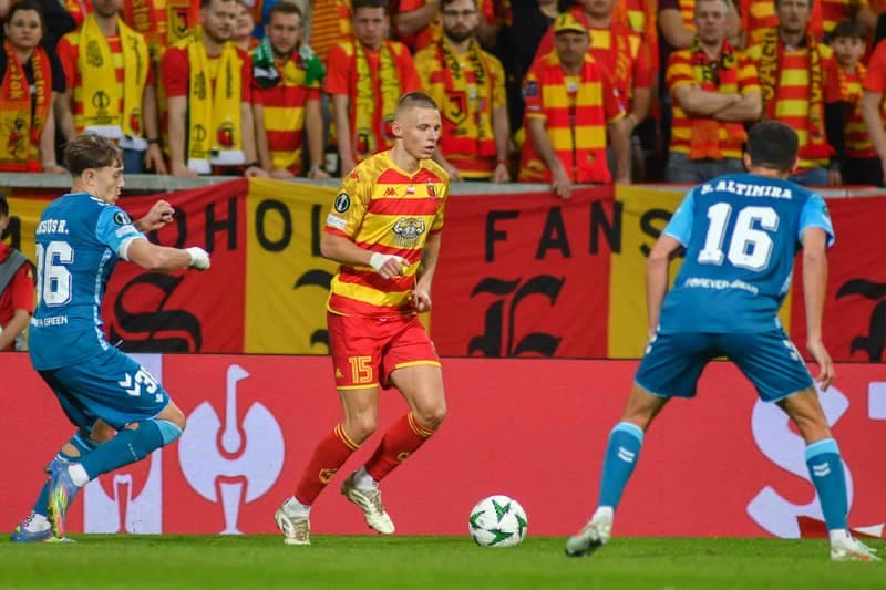 Football. UEFA Conference League. Jagiellonia Bialystok - Real Betis Balompie. 17.04.2025
