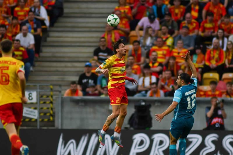 Football. UEFA Conference League. Jagiellonia Bialystok - Real Betis Balompie. 17.04.2025