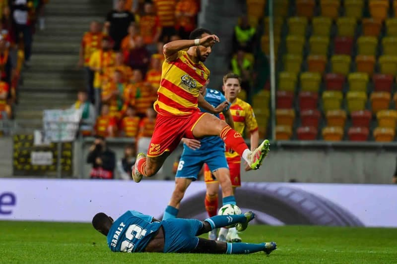 Football. UEFA Conference League. Jagiellonia Bialystok - Real Betis Balompie. 17.04.2025