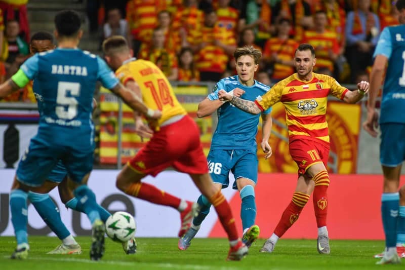 Football. UEFA Conference League. Jagiellonia Bialystok - Real Betis Balompie. 17.04.2025
