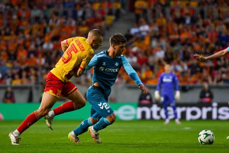 Football. UEFA Conference League. Jagiellonia Bialystok - Real Betis Balompie. 17.04.2025