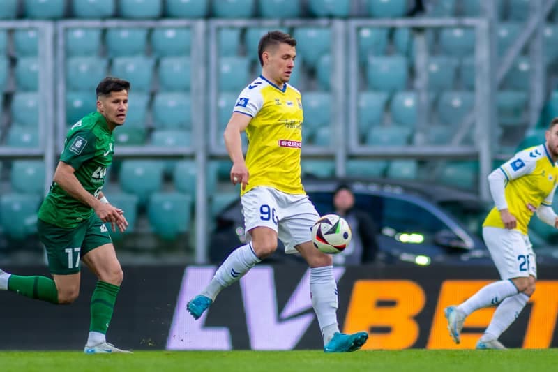 Football. PKO BP Ekstraklasa. Slask Wroclaw - Motor Lublin. 05.04.2025