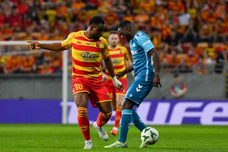 Football. UEFA Conference League. Jagiellonia Bialystok - Real Betis Balompie. 17.04.2025