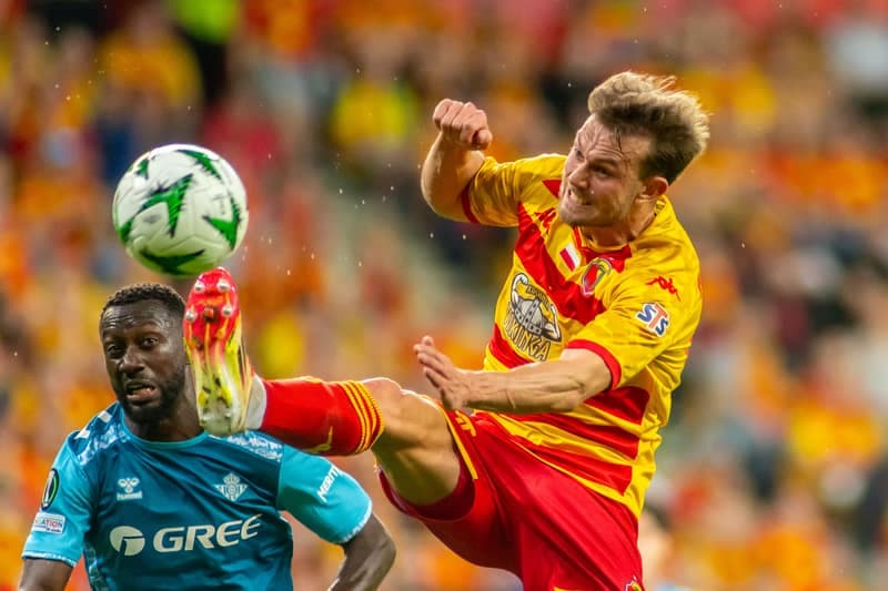 Football. UEFA Conference League. Jagiellonia Bialystok - Real Betis. 17.04.2025