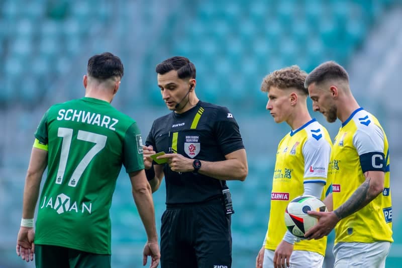 Football. PKO BP Ekstraklasa. Slask Wroclaw - Motor Lublin. 05.04.2025