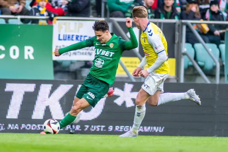 Football. PKO BP Ekstraklasa. Slask Wroclaw - Motor Lublin. 05.04.2025