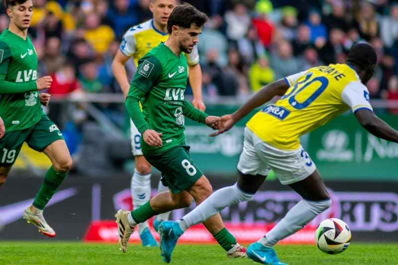Football. PKO BP Ekstraklasa. Slask Wroclaw - Motor Lublin. 05.04.2025