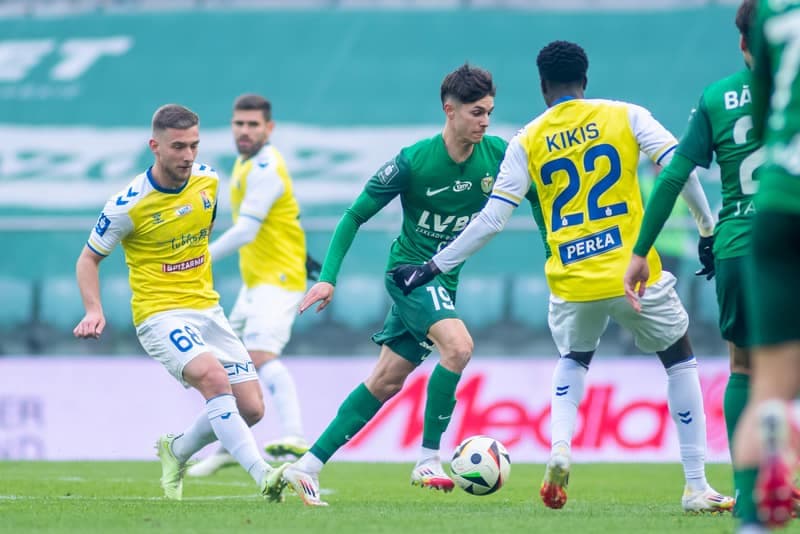 Football. PKO BP Ekstraklasa. Slask Wroclaw - Motor Lublin. 05.04.2025