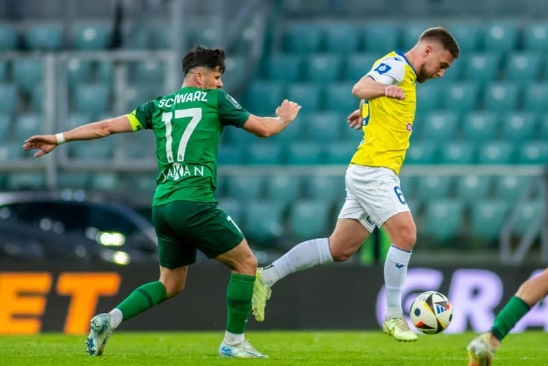 Football. PKO BP Ekstraklasa. Slask Wroclaw - Motor Lublin. 05.04.2025