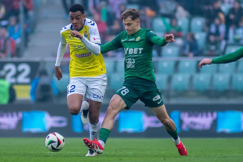 Football. PKO BP Ekstraklasa. Slask Wroclaw - Motor Lublin. 05.04.2025