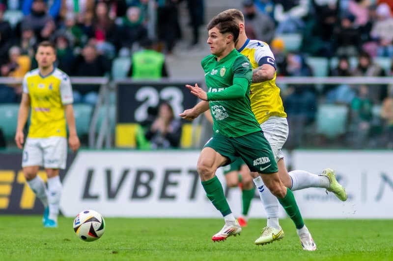 Football. PKO BP Ekstraklasa. Slask Wroclaw - Motor Lublin. 05.04.2025