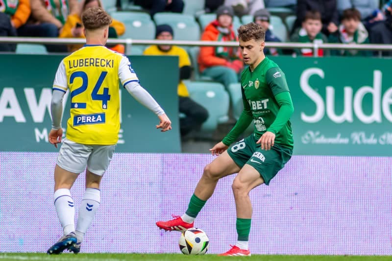Football. PKO BP Ekstraklasa. Slask Wroclaw - Motor Lublin. 05.04.2025