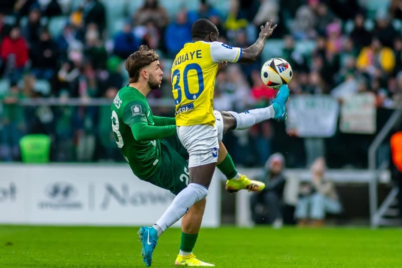 Football. PKO BP Ekstraklasa. Slask Wroclaw - Motor Lublin. 05.04.2025