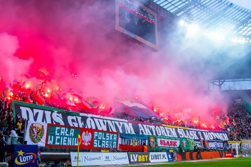 Football. PKO BP Ekstraklasa. Slask Wroclaw - Motor Lublin. 05.04.2025