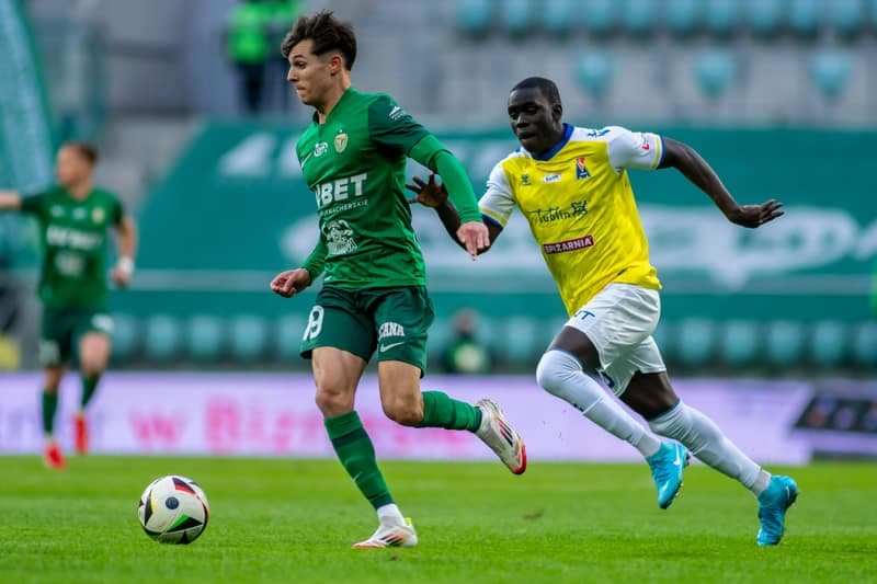 Football. PKO BP Ekstraklasa. Slask Wroclaw - Motor Lublin. 05.04.2025