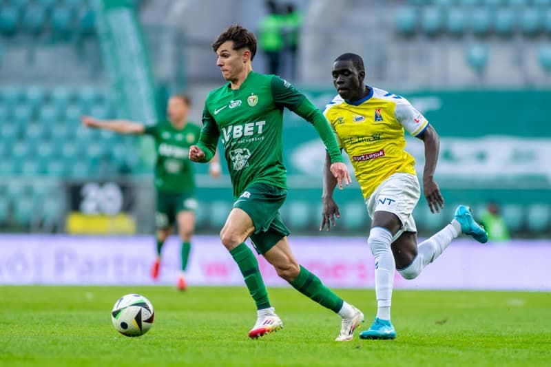 Football. PKO BP Ekstraklasa. Slask Wroclaw - Motor Lublin. 05.04.2025