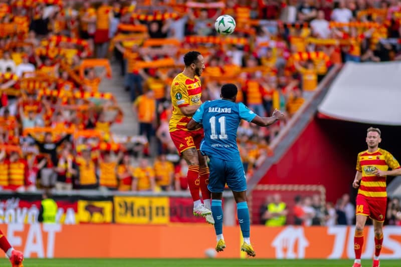 Football. UEFA Conference League. Jagiellonia Bialystok - Real Betis. 17.04.2025