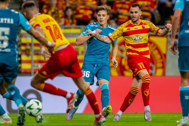 Football. UEFA Conference League. Jagiellonia Bialystok - Real Betis. 17.04.2025
