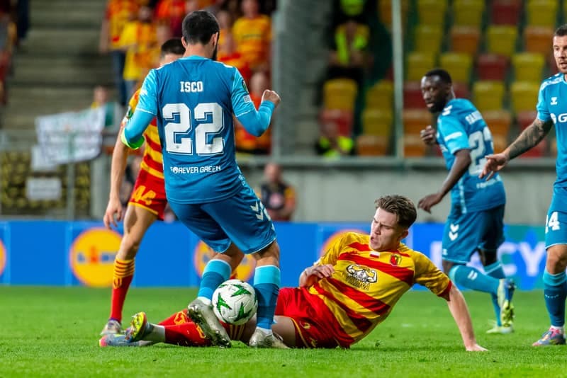 Football. UEFA Conference League. Jagiellonia Bialystok - Real Betis. 17.04.2025