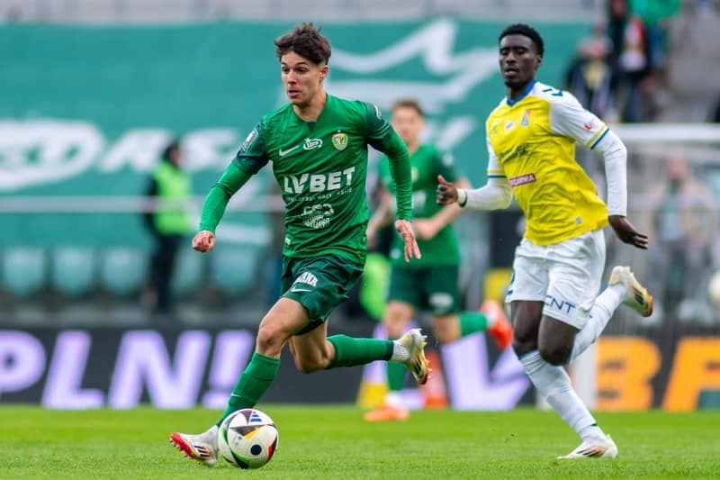Football. PKO BP Ekstraklasa. Slask Wroclaw - Motor Lublin. 05.04.2025