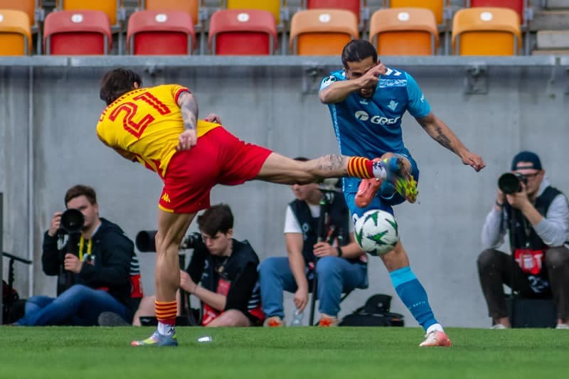 Football. UEFA Conference League. Jagiellonia Bialystok - Real Betis. 17.04.2025
