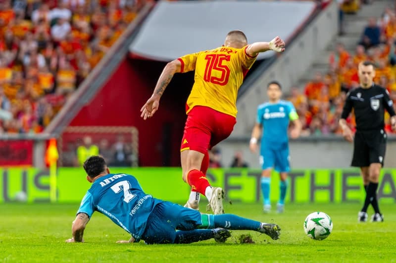 Football. UEFA Conference League. Jagiellonia Bialystok - Real Betis. 17.04.2025