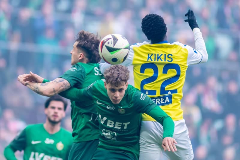 Football. PKO BP Ekstraklasa. Slask Wroclaw - Motor Lublin. 05.04.2025