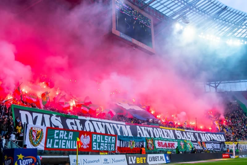Football. PKO BP Ekstraklasa. Slask Wroclaw - Motor Lublin. 05.04.2025