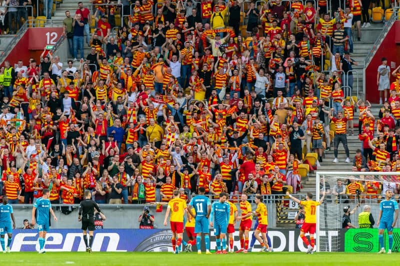 Football. UEFA Conference League. Jagiellonia Bialystok - Real Betis. 17.04.2025