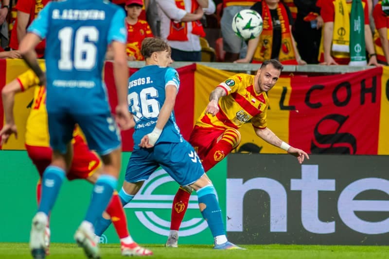 Football. UEFA Conference League. Jagiellonia Bialystok - Real Betis. 17.04.2025