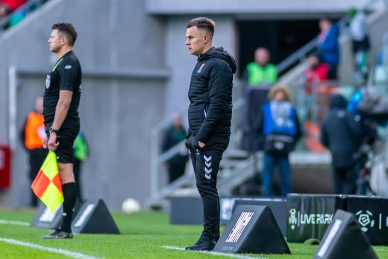 Football. PKO BP Ekstraklasa. Slask Wroclaw - Motor Lublin. 05.04.2025