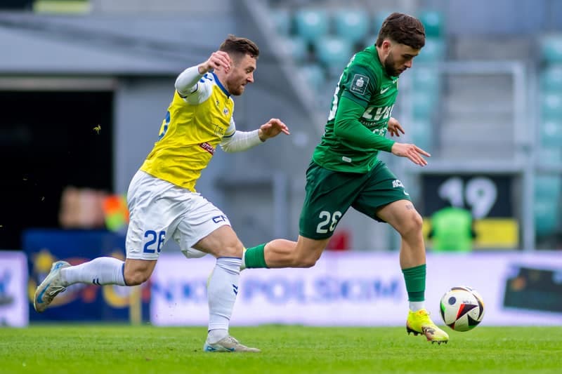 Football. PKO BP Ekstraklasa. Slask Wroclaw - Motor Lublin. 05.04.2025