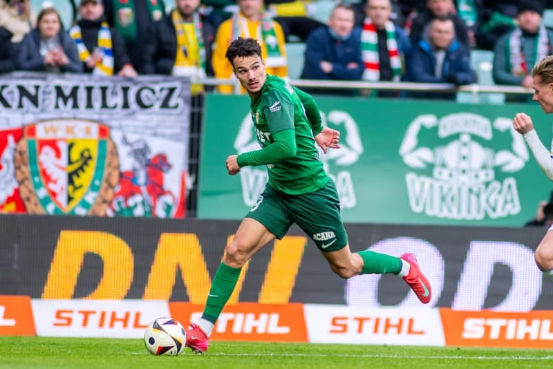 Football. PKO BP Ekstraklasa. Slask Wroclaw - Motor Lublin. 05.04.2025