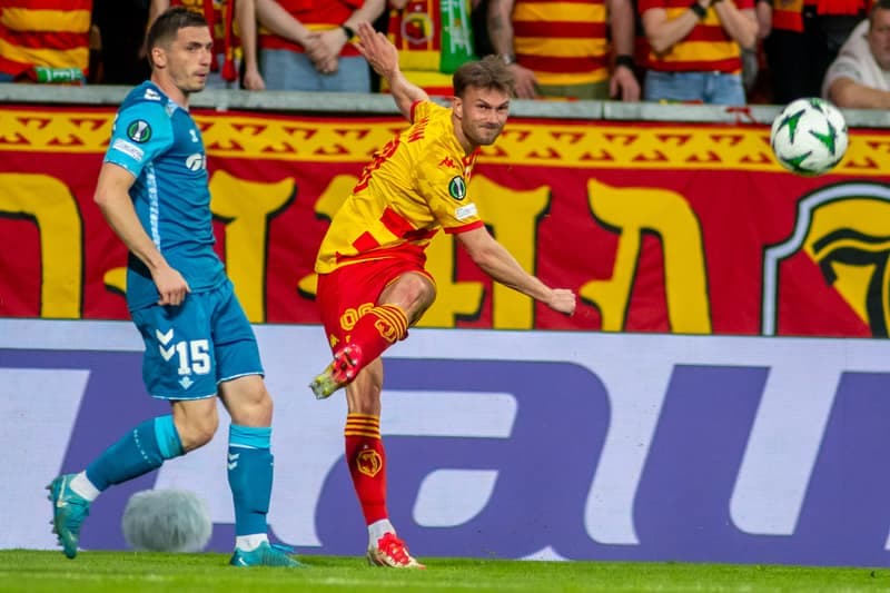 Football. UEFA Conference League. Jagiellonia Bialystok - Real Betis. 17.04.2025