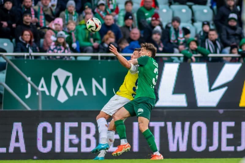 Football. PKO BP Ekstraklasa. Slask Wroclaw - Motor Lublin. 05.04.2025