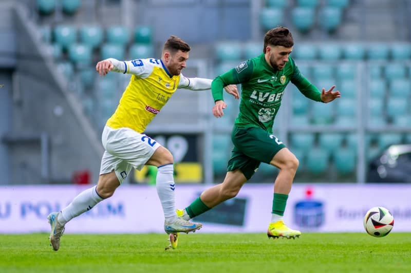 Football. PKO BP Ekstraklasa. Slask Wroclaw - Motor Lublin. 05.04.2025