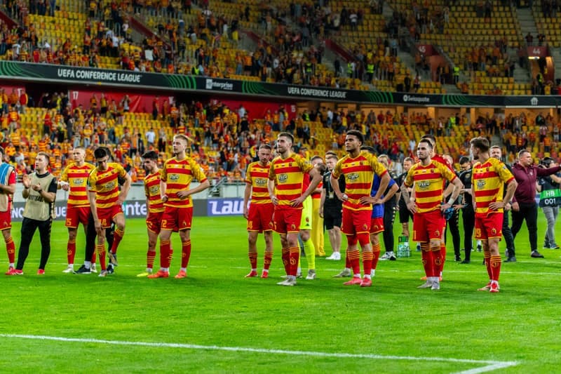 Football. UEFA Conference League. Jagiellonia Bialystok - Real Betis. 17.04.2025