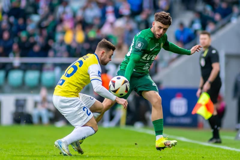 Football. PKO BP Ekstraklasa. Slask Wroclaw - Motor Lublin. 05.04.2025