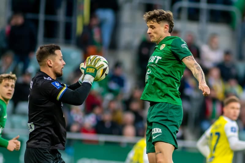 Football. PKO BP Ekstraklasa. Slask Wroclaw - Motor Lublin. 05.04.2025