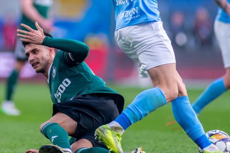 Football. Polish Cup Semi-Final. Ruch Chorzow - Legia Warsaw. 02.04.2025