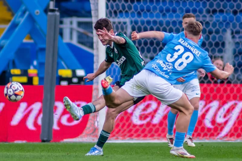 Football. Polish Cup Semi-Final. Ruch Chorzow - Legia Warsaw. 02.04.2025