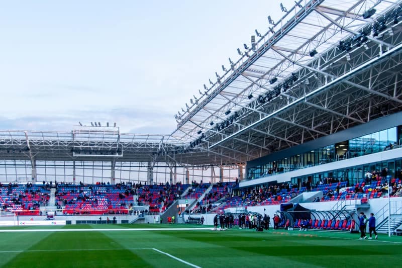 Football. Friendly Match. Odra Opole - 1. FC Magdeburg. 21.03.2025