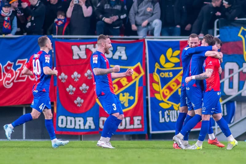 Football. Friendly Match. Odra Opole - 1. FC Magdeburg. 21.03.2025