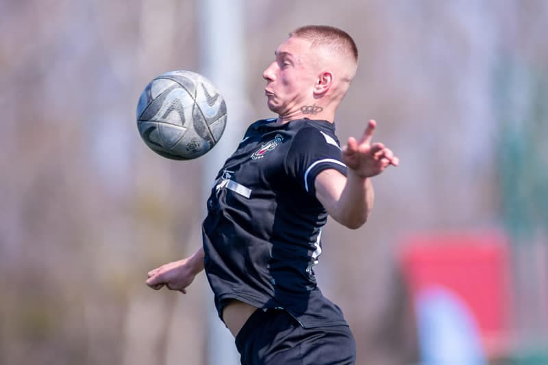 Football. Centralna Liga Juniorow U-19. Slask Wroclaw - Polonia Warszawa. 22.03.2025