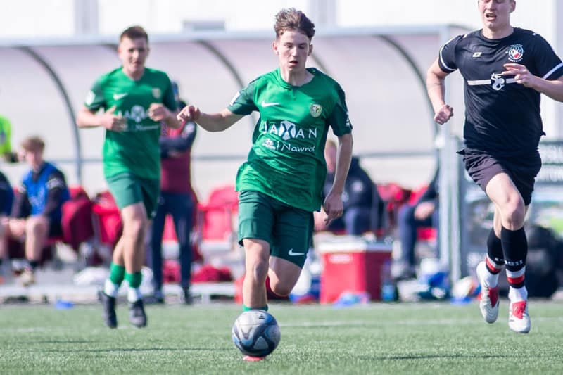 Football. Centralna Liga Juniorow U-19. Slask Wroclaw - Polonia Warszawa. 22.03.2025