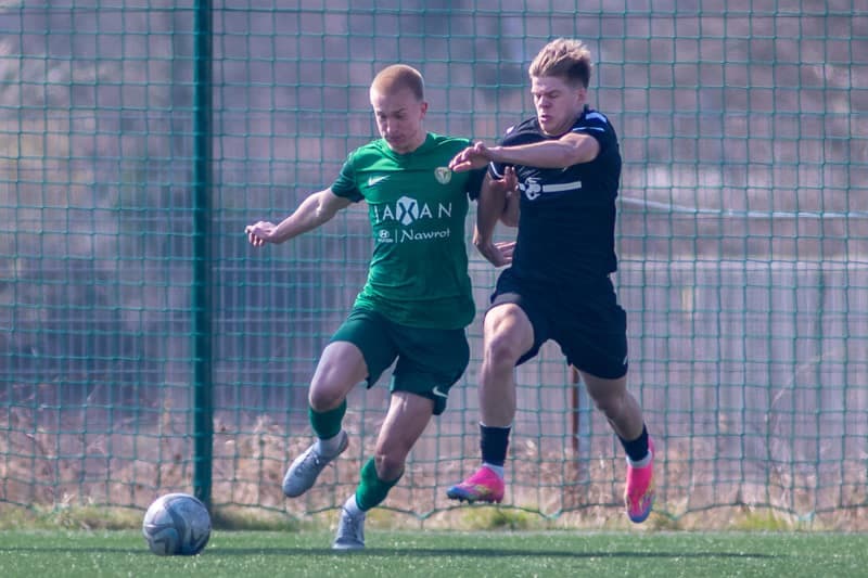 Football. Centralna Liga Juniorow U-19. Slask Wroclaw - Polonia Warszawa. 22.03.2025