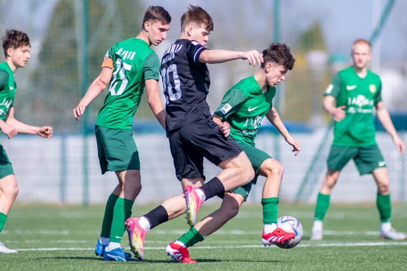 Football. Centralna Liga Juniorow U-19. Slask Wroclaw - Polonia Warszawa. 22.03.2025
