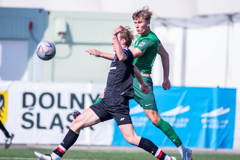 Football. Centralna Liga Juniorow U-19. Slask Wroclaw - Polonia Warszawa. 22.03.2025